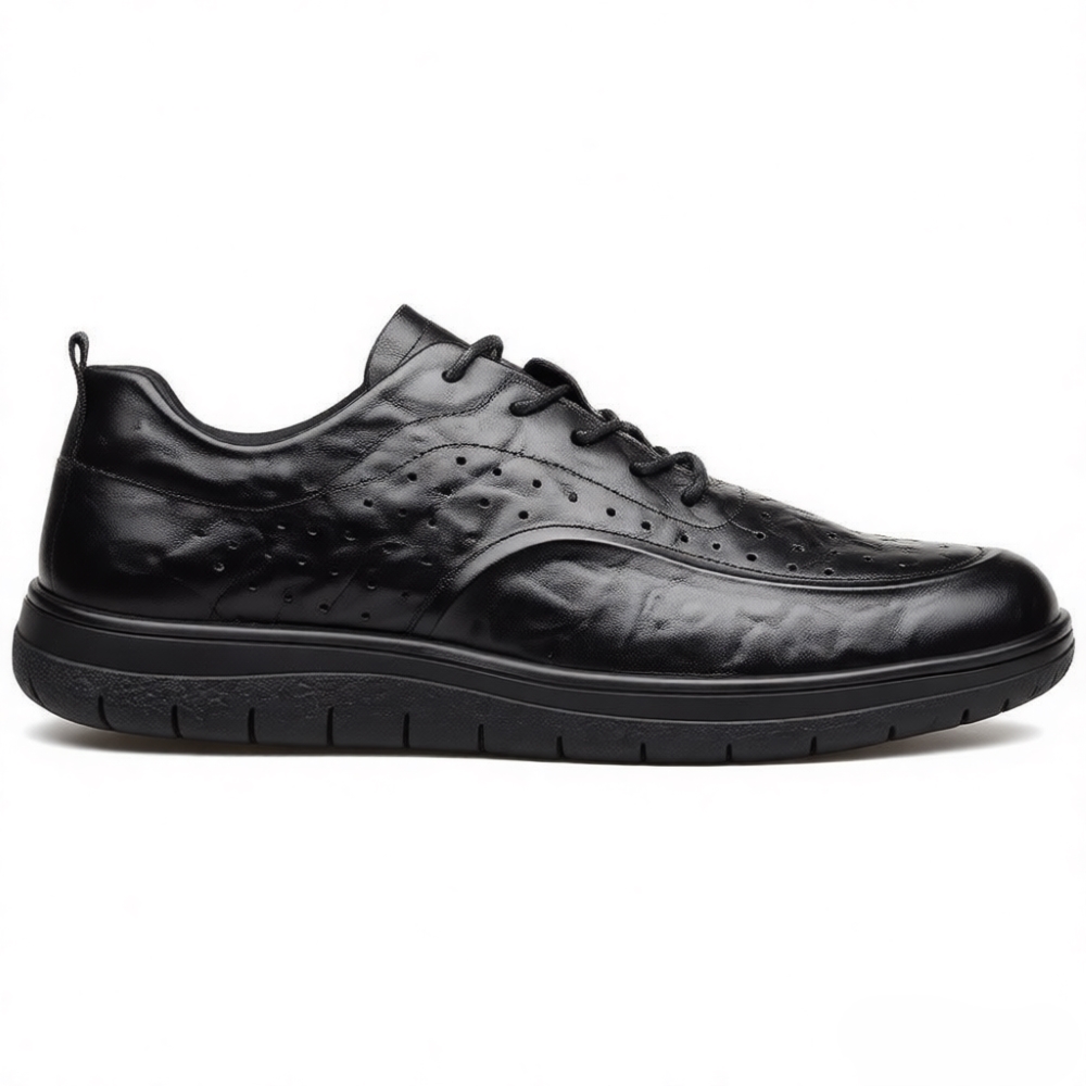 Leather Work Outfit - Casual lederen schoenen Elegante zachte zolen