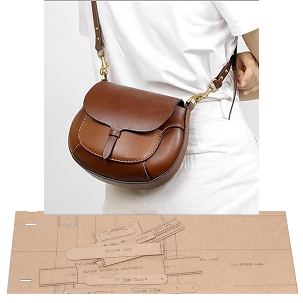 Leatherwork Templates - Diy Lederen Ambachtelijke Vrouwen Zadel Schoudertas