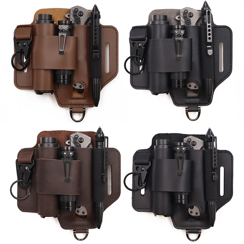 Leatherwork Tools - EDC Tactische Gereedschapsholster Wildernis Survival Opslag