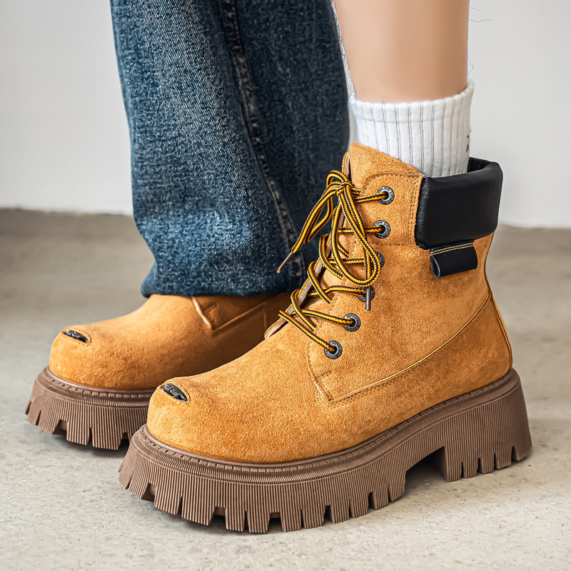Leatherwork Designs - Klassieke hoge laarzen Outdoor lederen casual