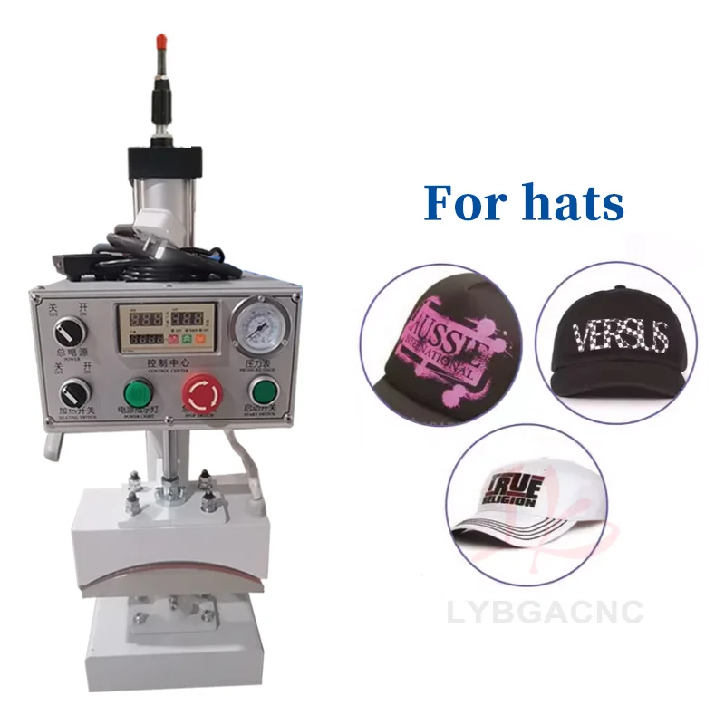 Leatherwork Press - Pneumatische automatische warmtepersmachine voor continu werk