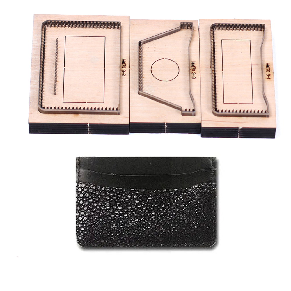 Leatherwork Templates - Diy Lederen Knutselkaart Easy Take Kaarthouder