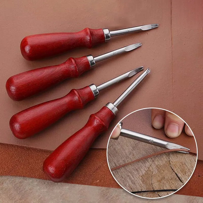 Leatherwork Edge Beveler - Lederen Common Edge Beveler Skiving Craft