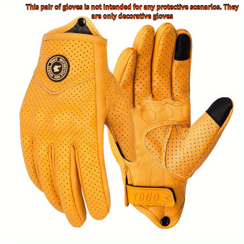 Leather Work Winter Gloves - Motorhandschoenen Winddicht en waterdicht Leren herenrijhandschoenen