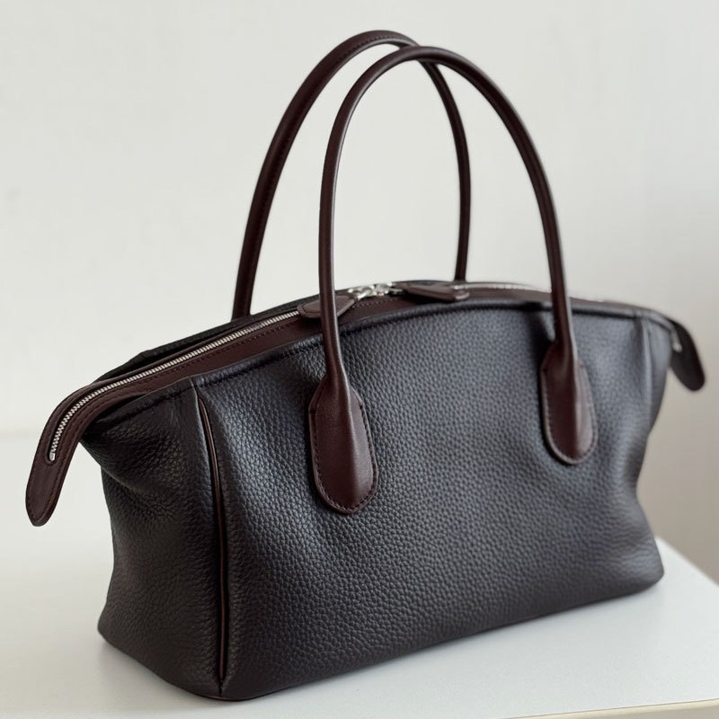 Leatherwork Designs - Niche Design Grote Capaciteit Rundleer Commuter