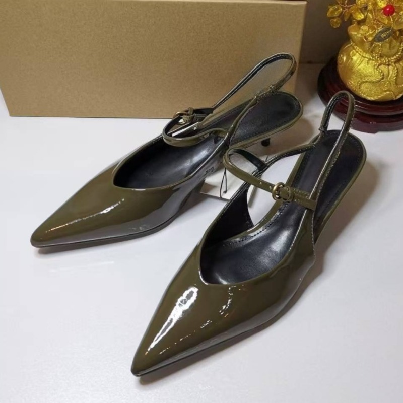 Leatherwork Designs - Lakleer Elegant Kantoor Werk Dame Pompen