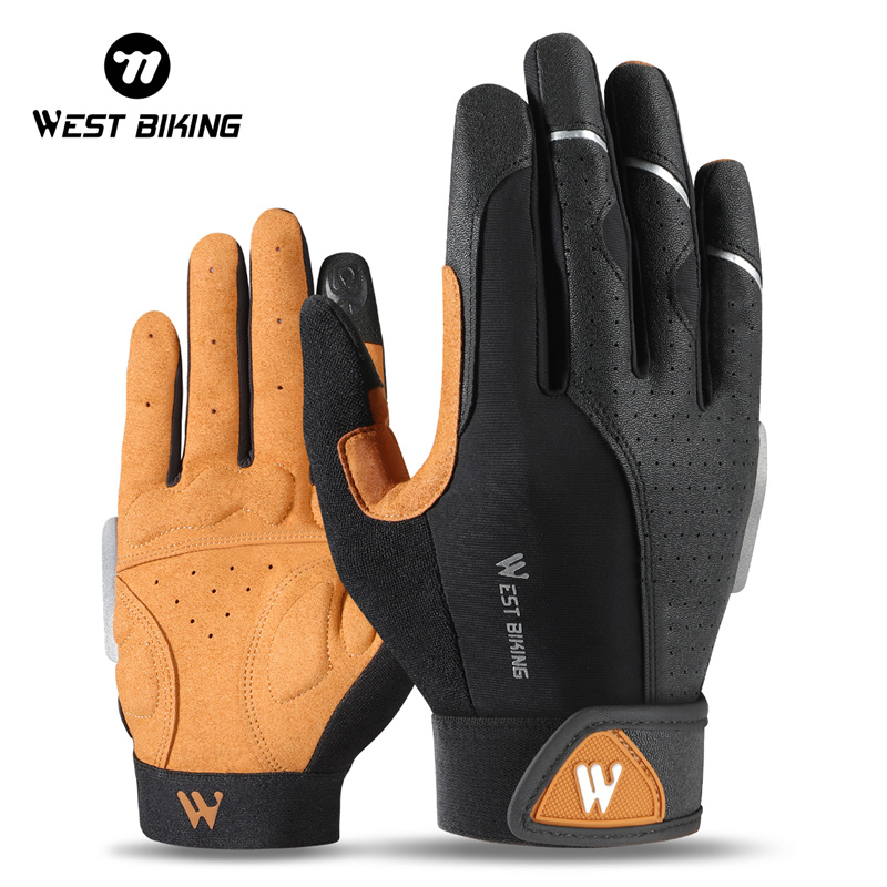 Leather Work Winter Gloves - WEST BIKING Herfst Winter Heren Lange