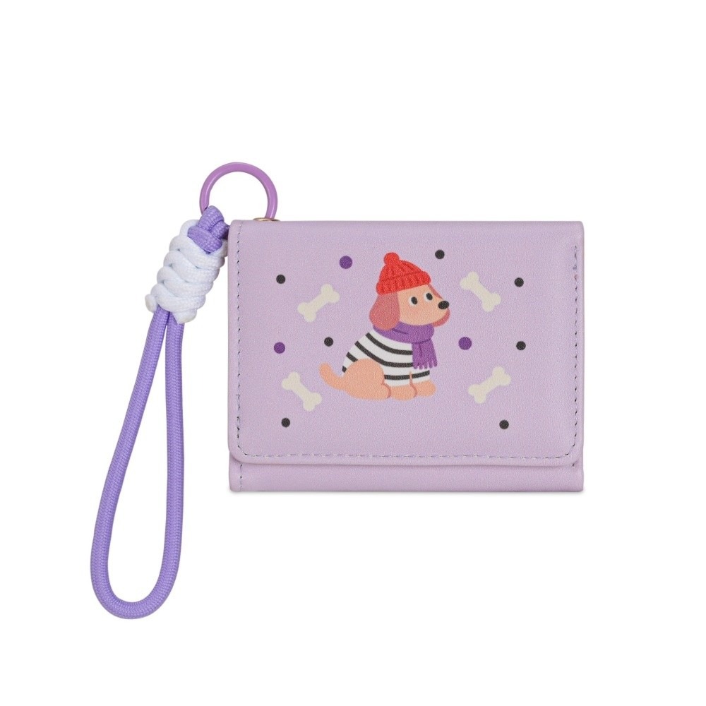 Leatherworking Items - Kaarthouder PU Teckel Hond Portemonnee Cartoon