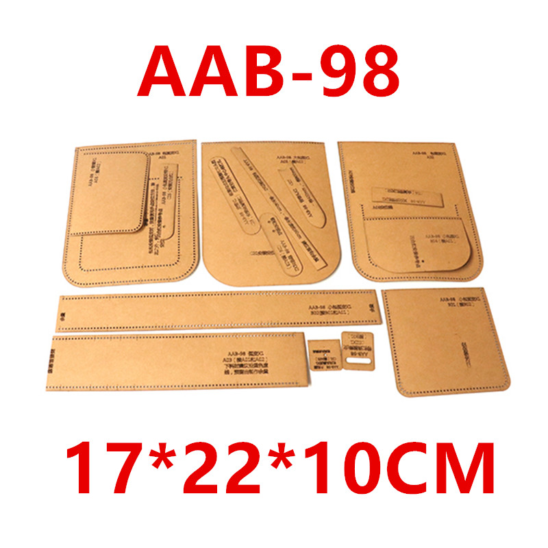 DIY lederen schoudertas postbo - Leatherwork Templates recensie en prijs