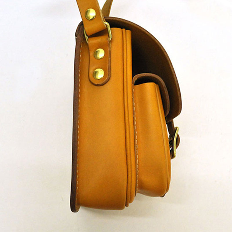 DIY lederen schoudertas postbo - Leatherwork Templates recensie en prijs