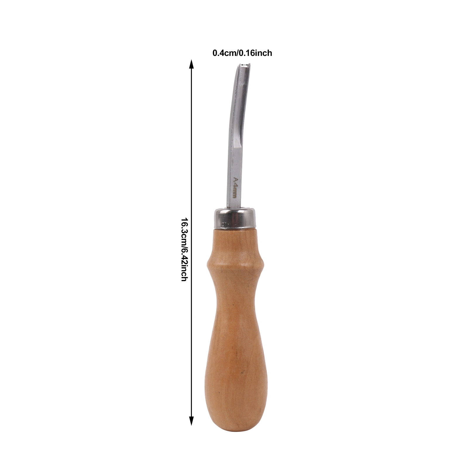 1 stuk lederen randafschuiner  - Leatherwork Edge Beveler recensie en prijs
