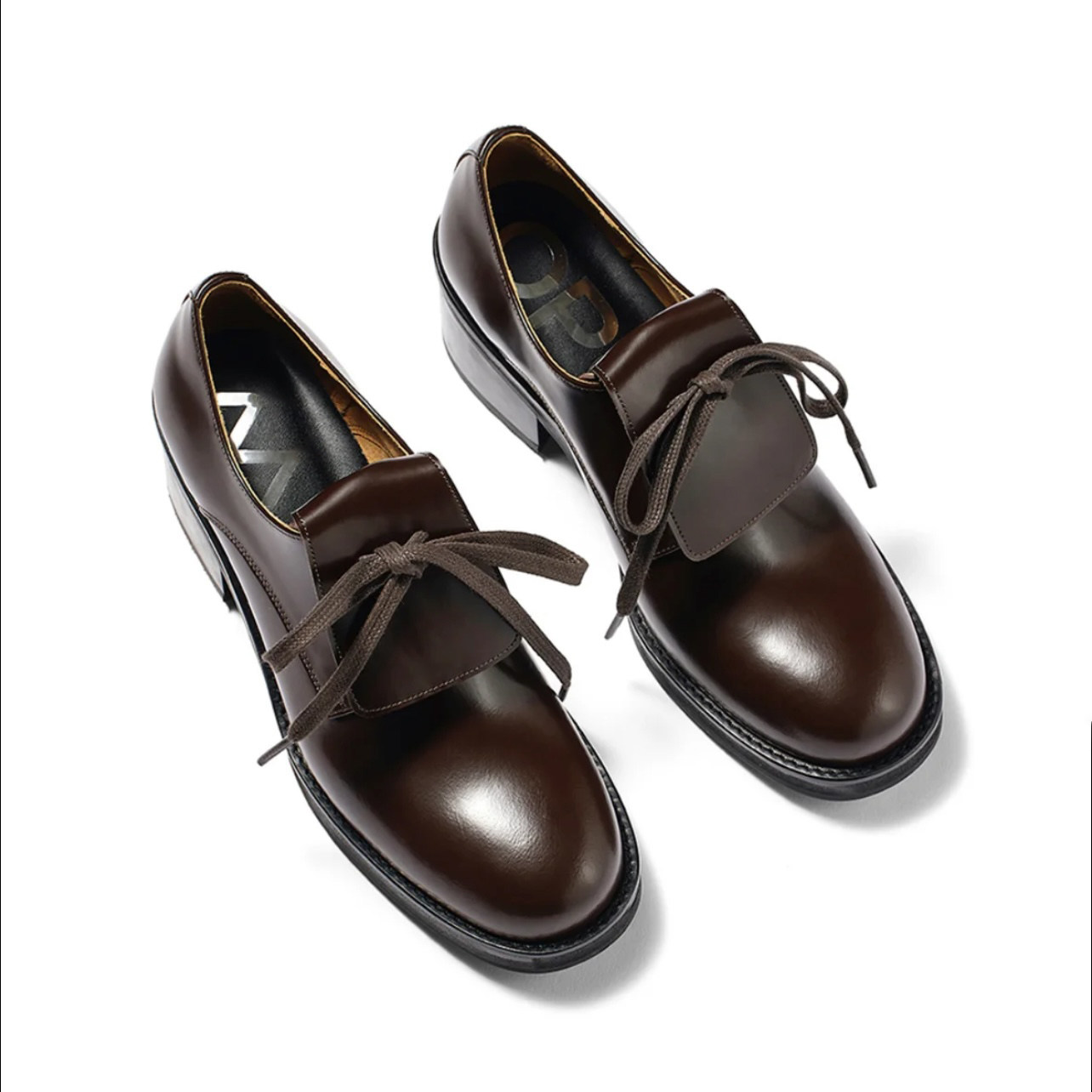 Dames lederen veterboots met p - Leather Work Outfit recensie en prijs