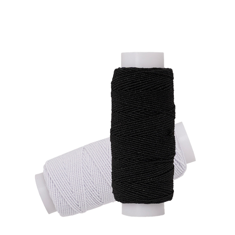 20m Zwart Wit Elastische Draad - Waxed Thread Linen recensie en prijs