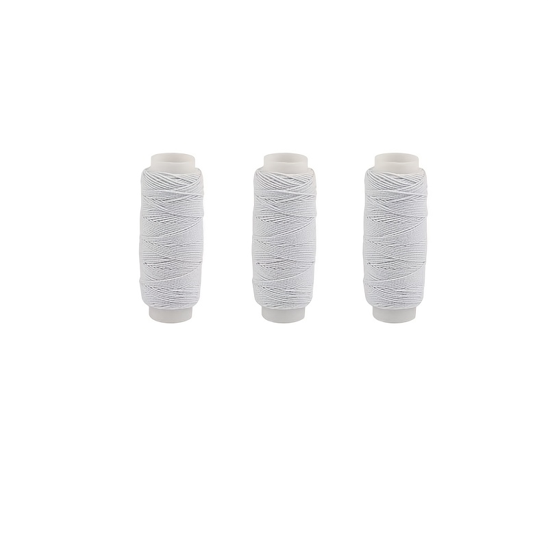 20m Zwart Wit Elastische Draad - Waxed Thread Linen recensie en prijs