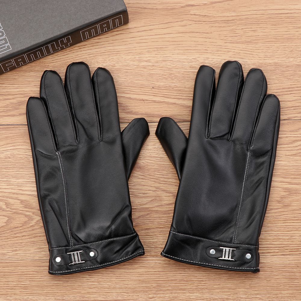 Heren Fleece Thermisch Lederen - Leather Work Winter Gloves recensie en prijs