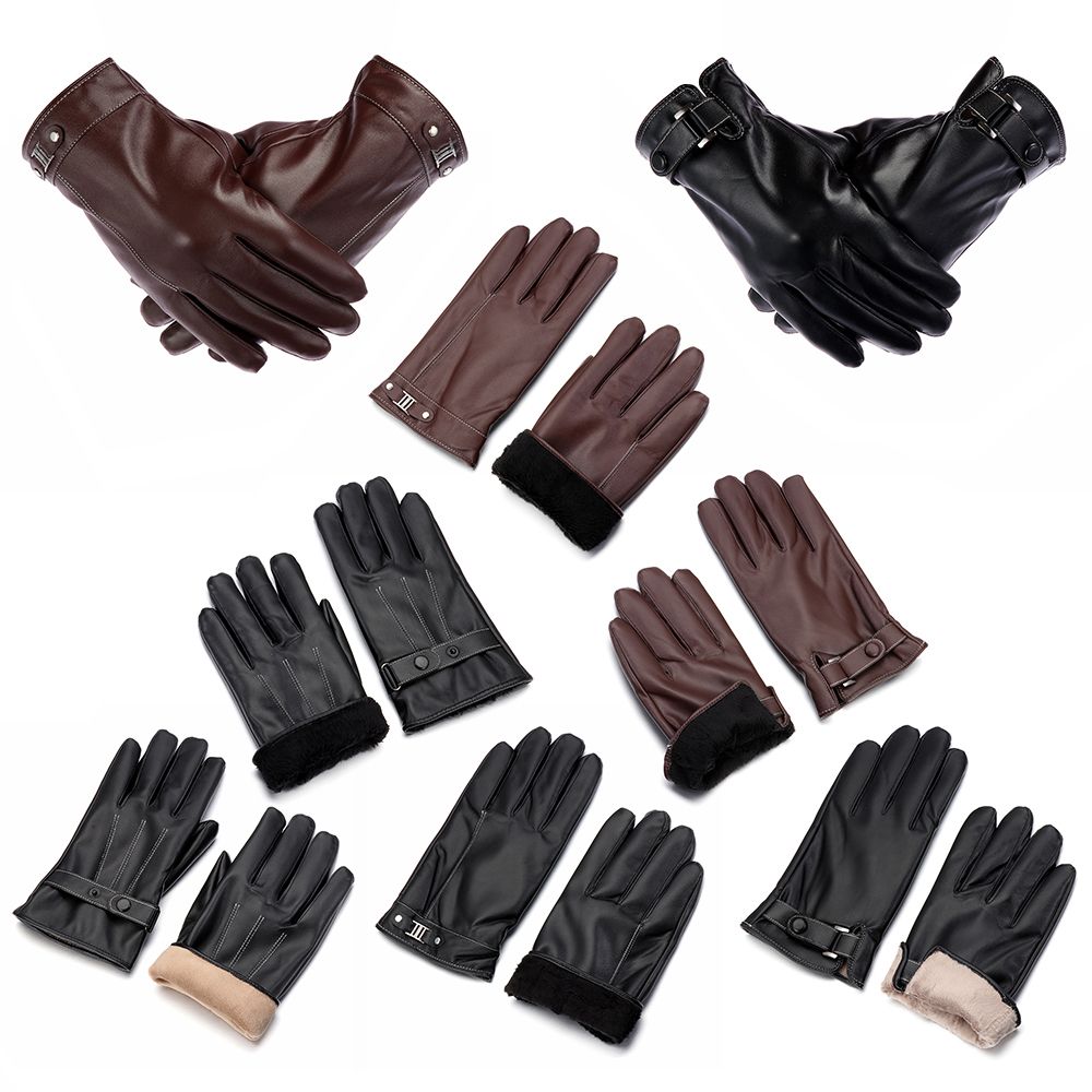 Heren Fleece Thermisch Lederen - Leather Work Winter Gloves recensie en prijs