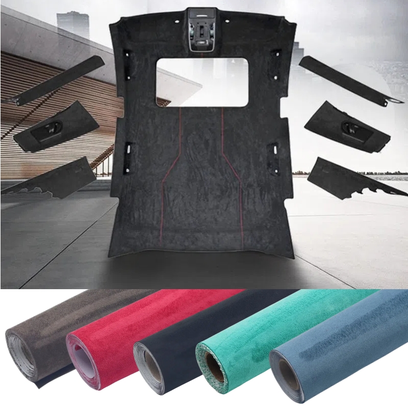 Zwart suède stof wrap sticker  - Leatherwork Vise recensie en prijs