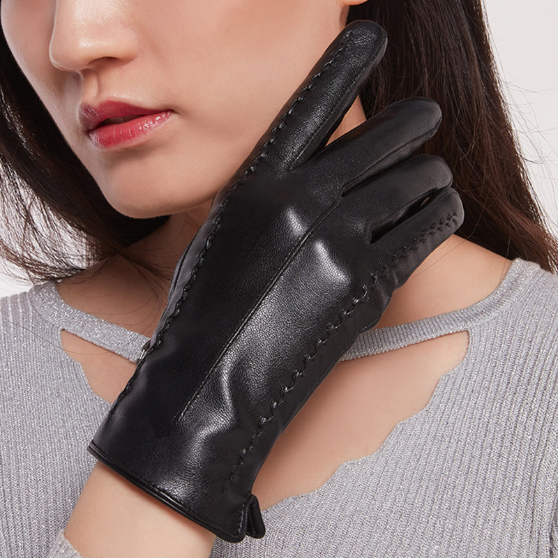Dameshandschoenen van schapenv - Leather Work Winter Gloves recensie en prijs