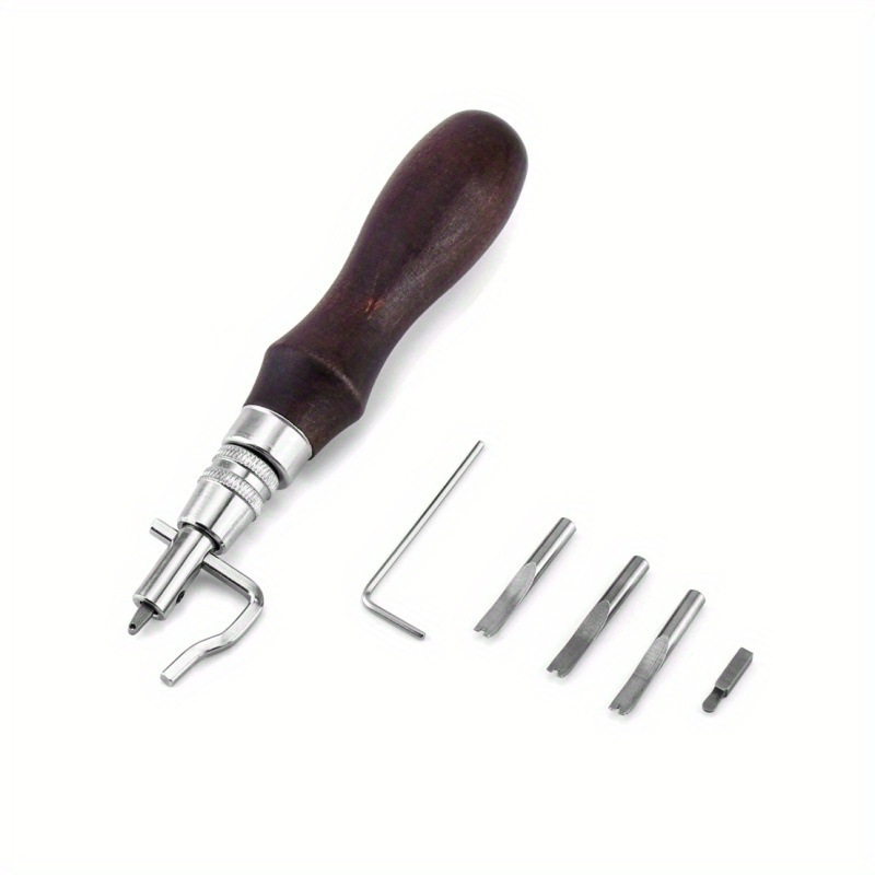 7-in-1 lederbewerkingsgereedsc - Leatherwork Edge Beveler recensie en prijs