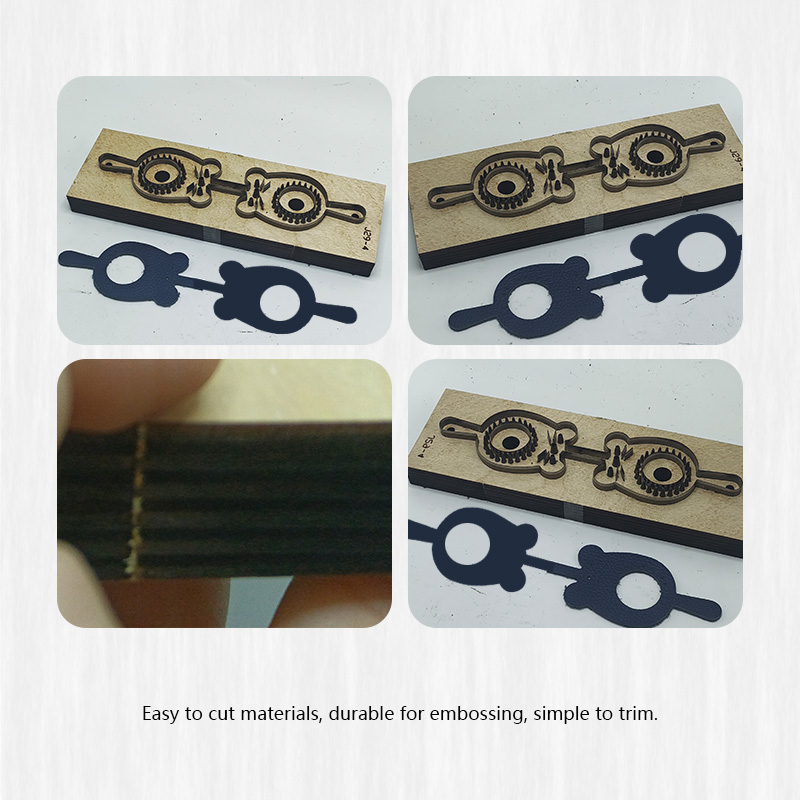 DIY lederen snijmal grote staa - Leatherwork Templates recensie en prijs