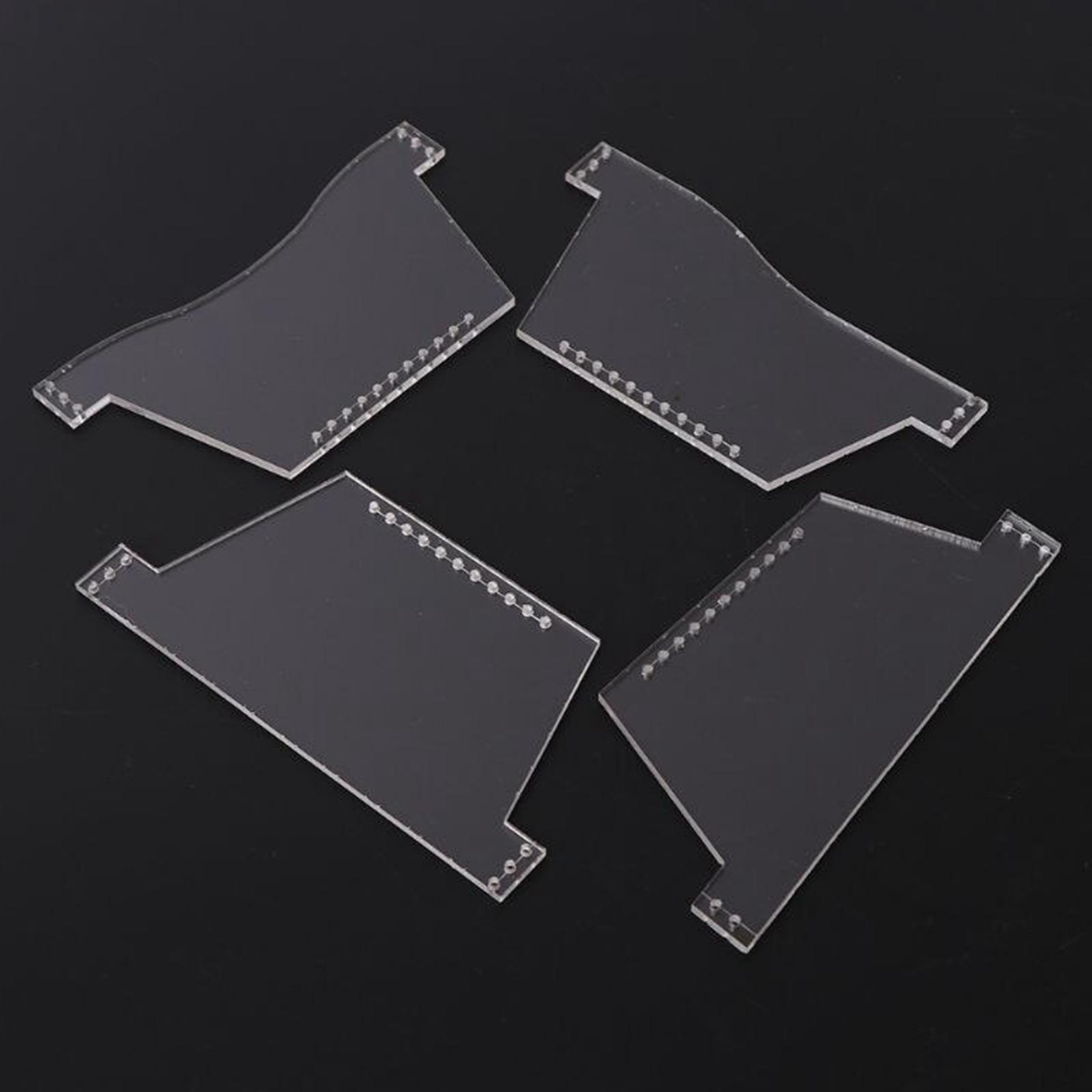 Acryl lederen portemonnee kaar - Leatherwork Templates recensie en prijs