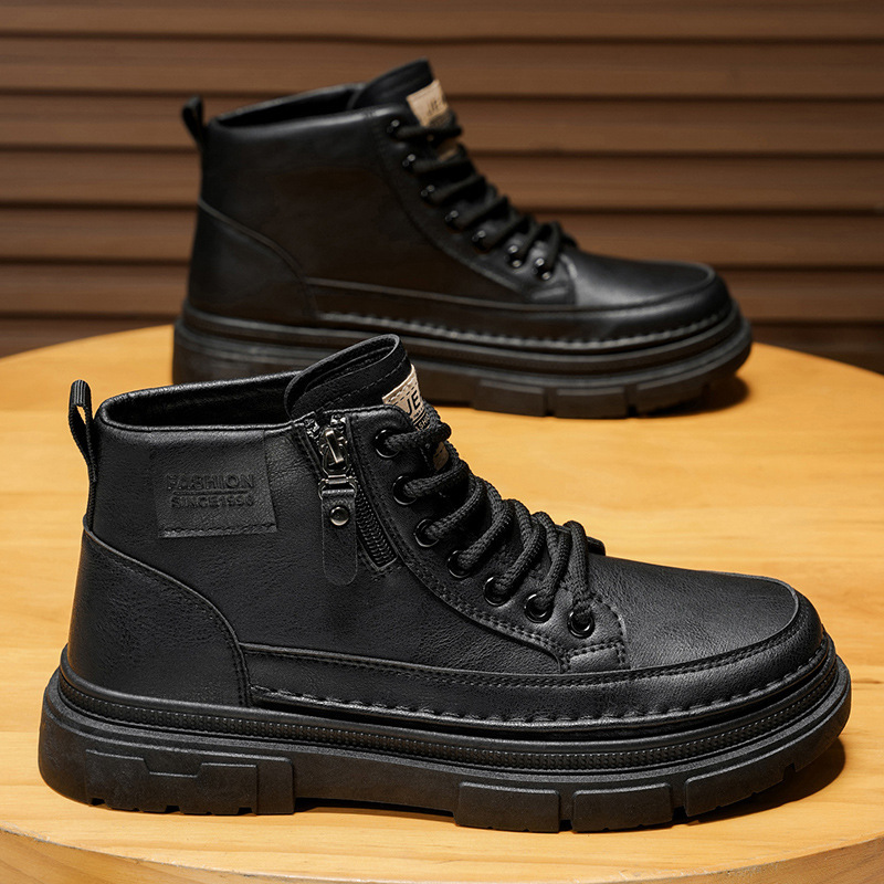 Hoge laarzen herenschoenen her - Leatherworking Items recensie en prijs