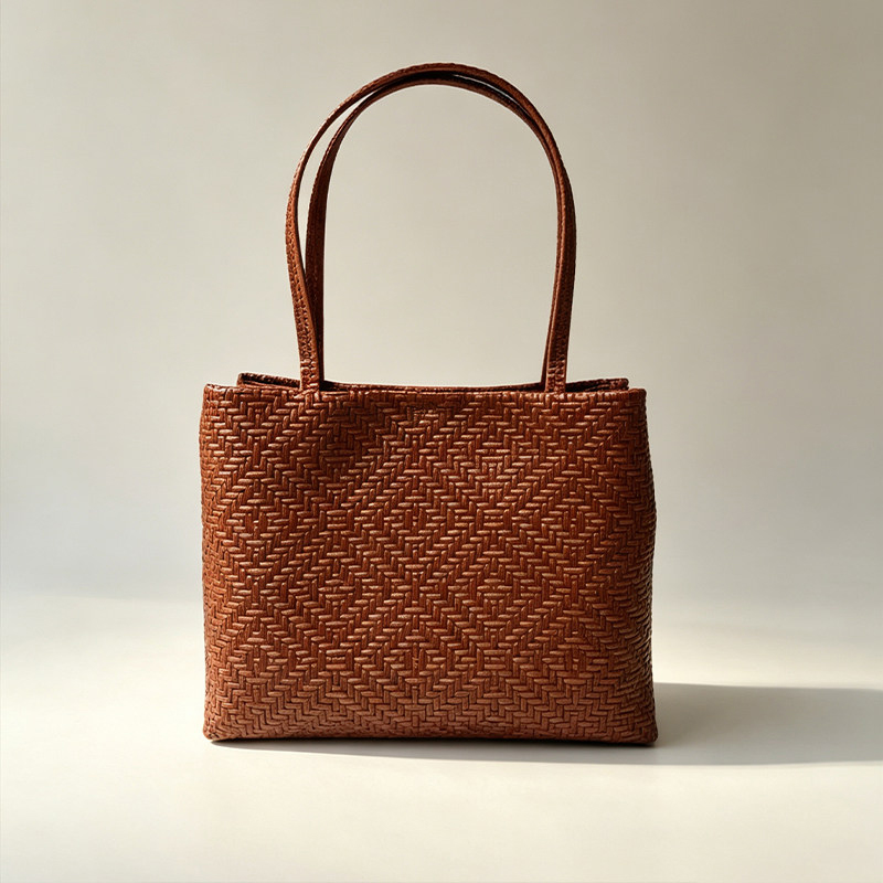 Mendy Echt Leder Geweven Print - Leatherwork Designs recensie en prijs