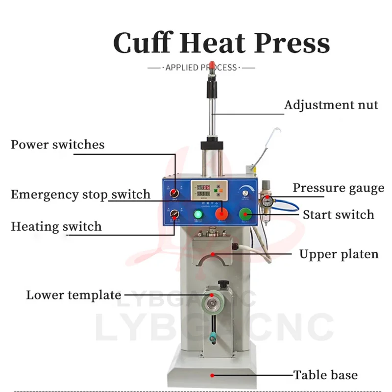 Pneumatische automatische warm - Leatherwork Press recensie en prijs