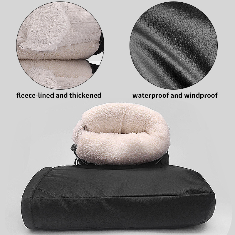 Motorstuurmoffen Winddicht Win - Leather Work Winter Gloves recensie en prijs