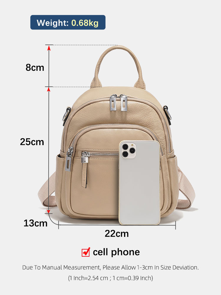 Zency lederen kleine rugzak kn - Leatherwork Designs recensie en prijs