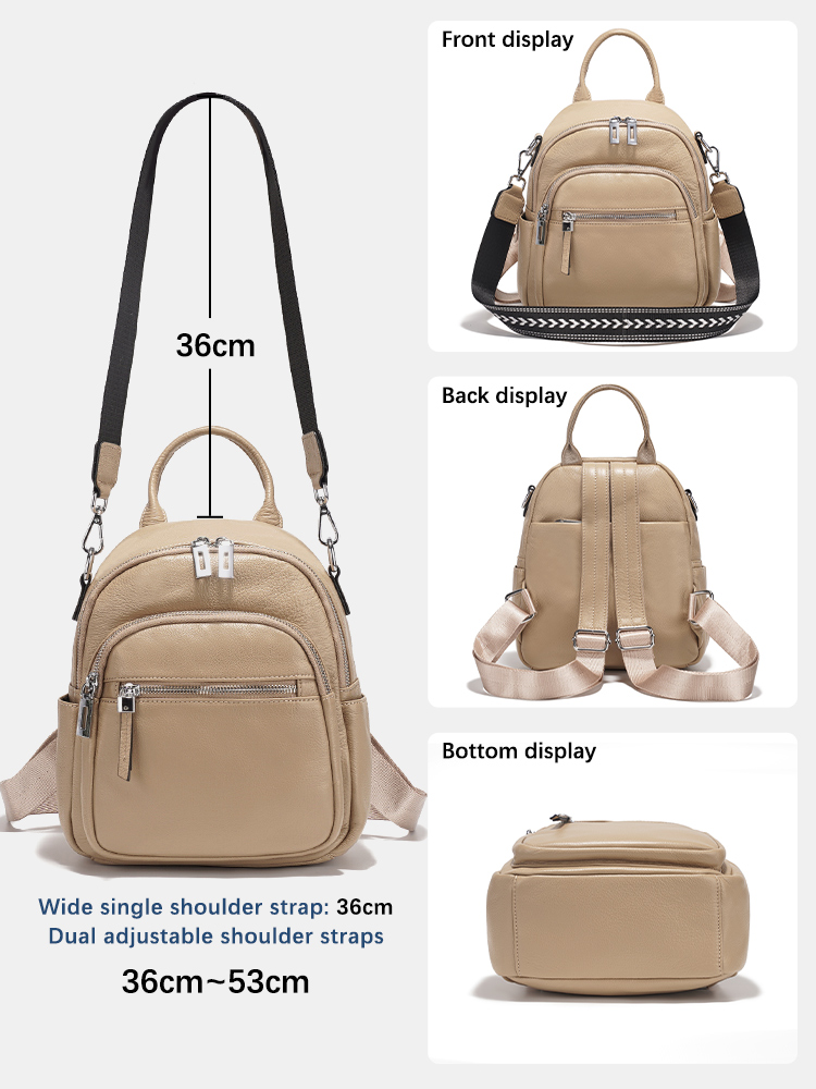 Zency lederen kleine rugzak kn - Leatherwork Designs recensie en prijs