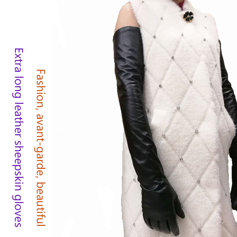 Lange schapenvacht handschoene - Leather Work Winter Gloves recensie en prijs