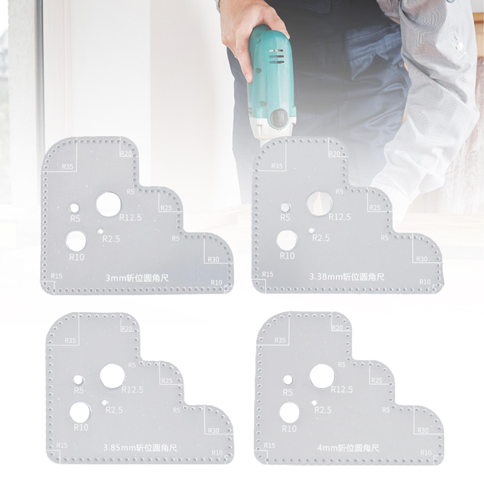 Transparante acryl cirkel sjab - Leatherwork Templates recensie en prijs