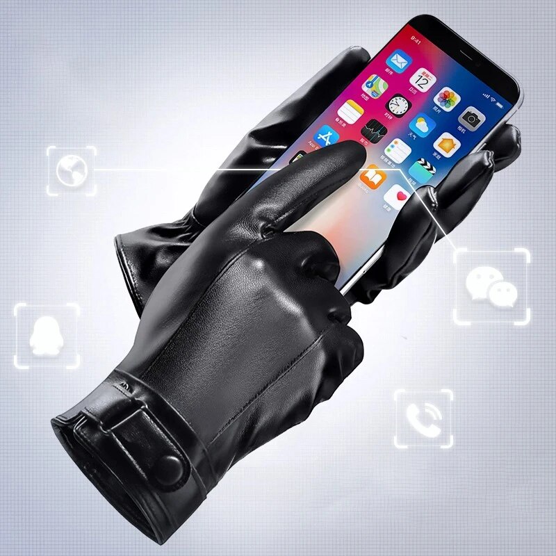 Winter Fietshandschoenen Heren - Leather Work Winter Gloves recensie en prijs
