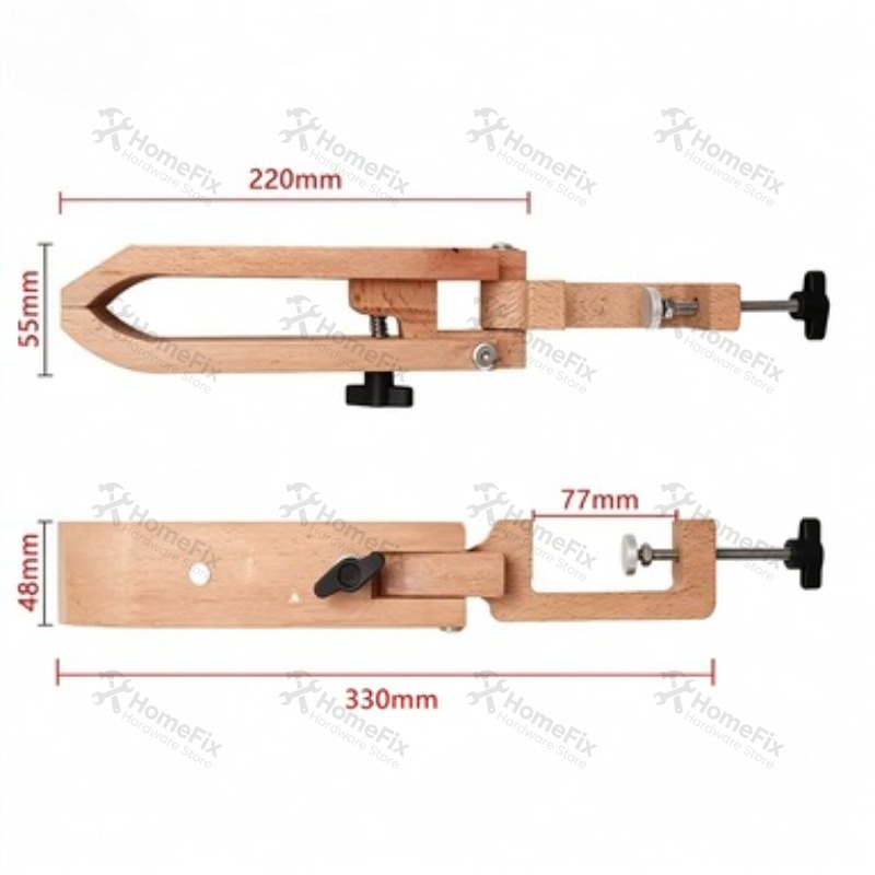 1 stuk houten stikpaard, burea - Leatherwork Vise recensie en prijs
