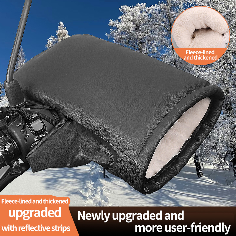 2PCS winter elektrische fietsh - Leather Work Winter Gloves recensie en prijs