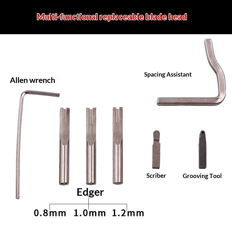7-in-1 lederen groovertool, pr - Leatherwork Edge Beveler recensie en prijs