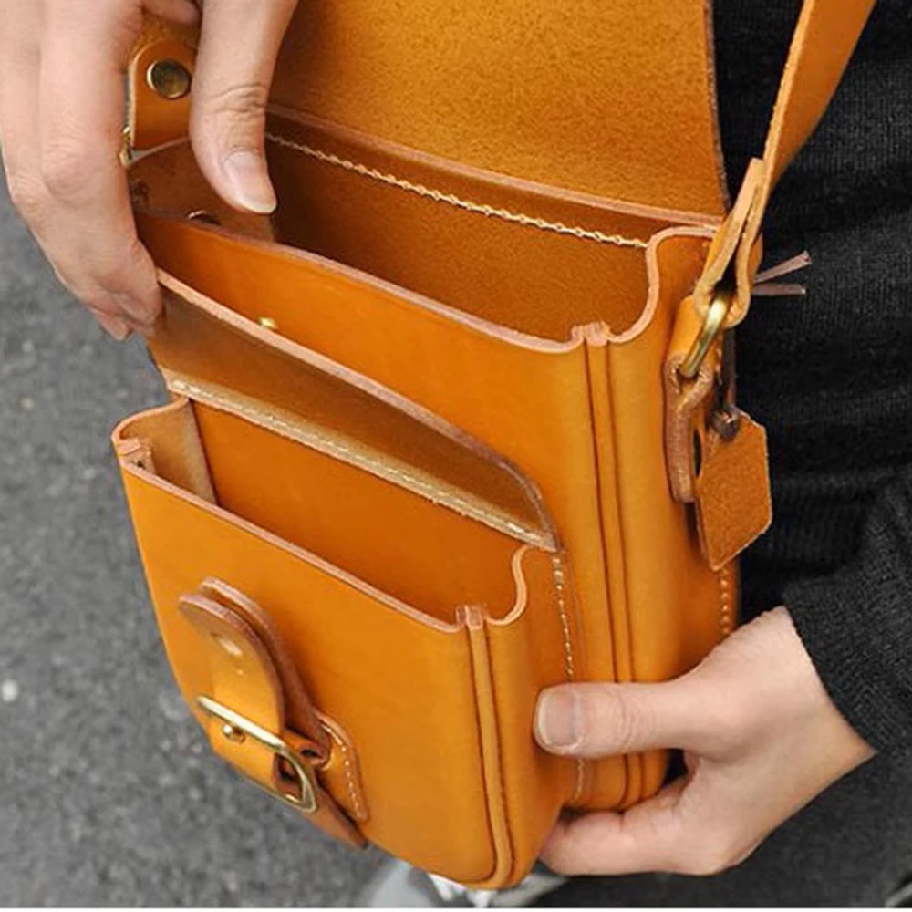22x17x10cm schoudertas naaipat - Leatherwork Templates recensie en prijs
