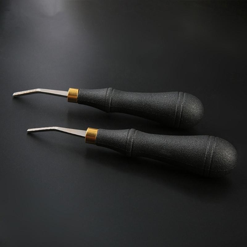 Lederen rand knelelaar gereeds - Leatherwork Edge Beveler recensie en prijs