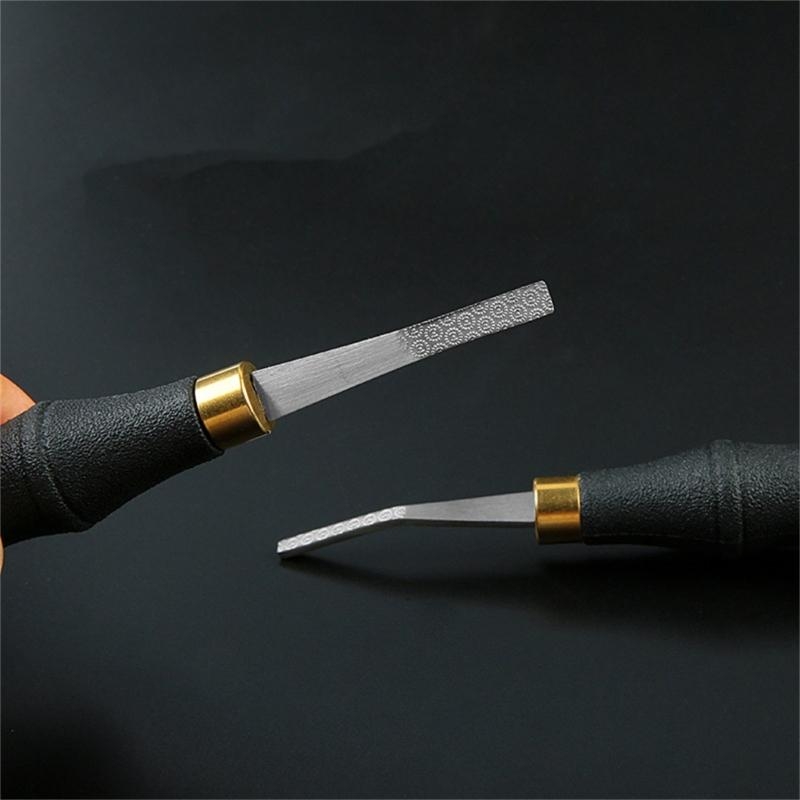 Lederen rand knelelaar gereeds - Leatherwork Edge Beveler recensie en prijs