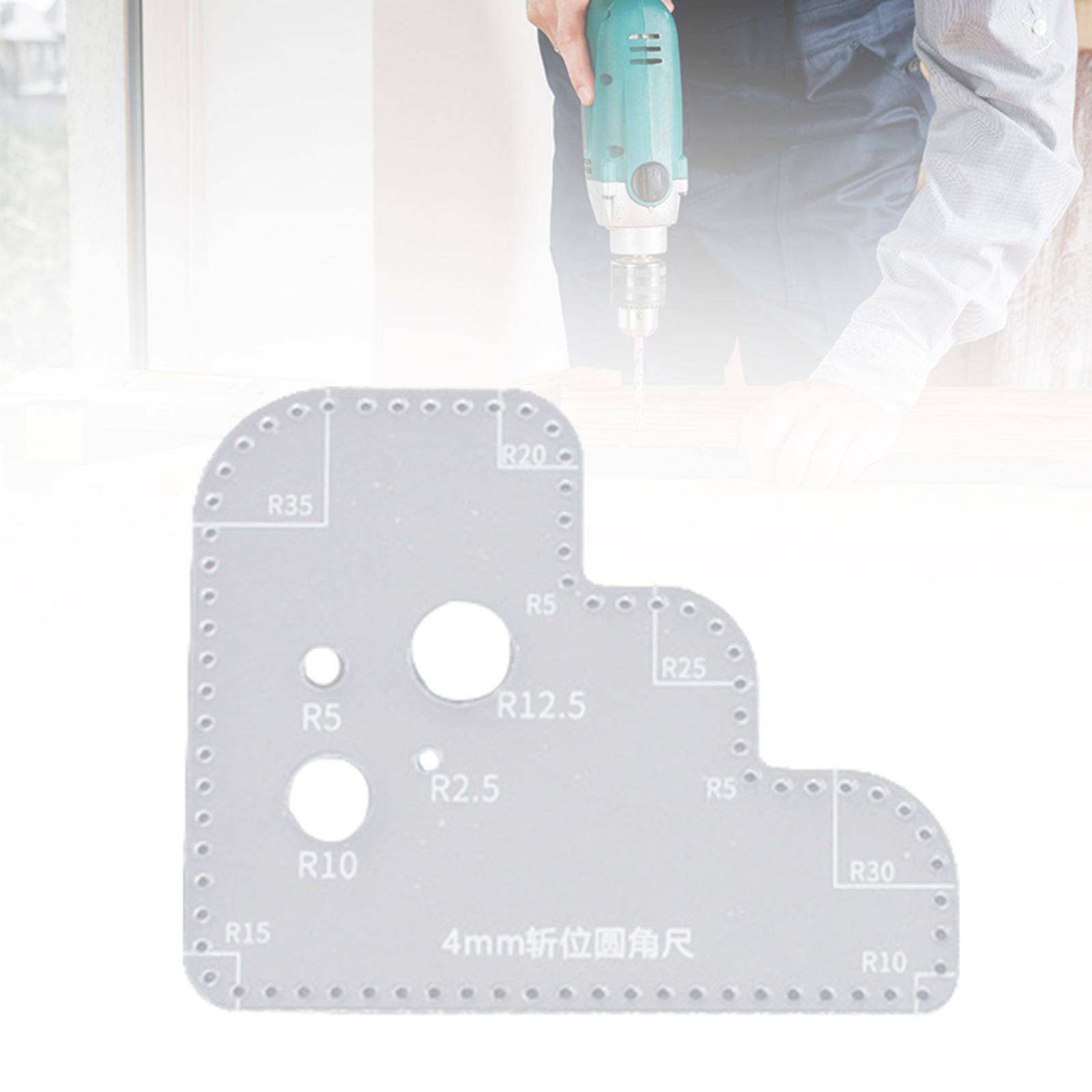 Cirkelsjabloon, transparante a - Leatherwork Templates recensie en prijs