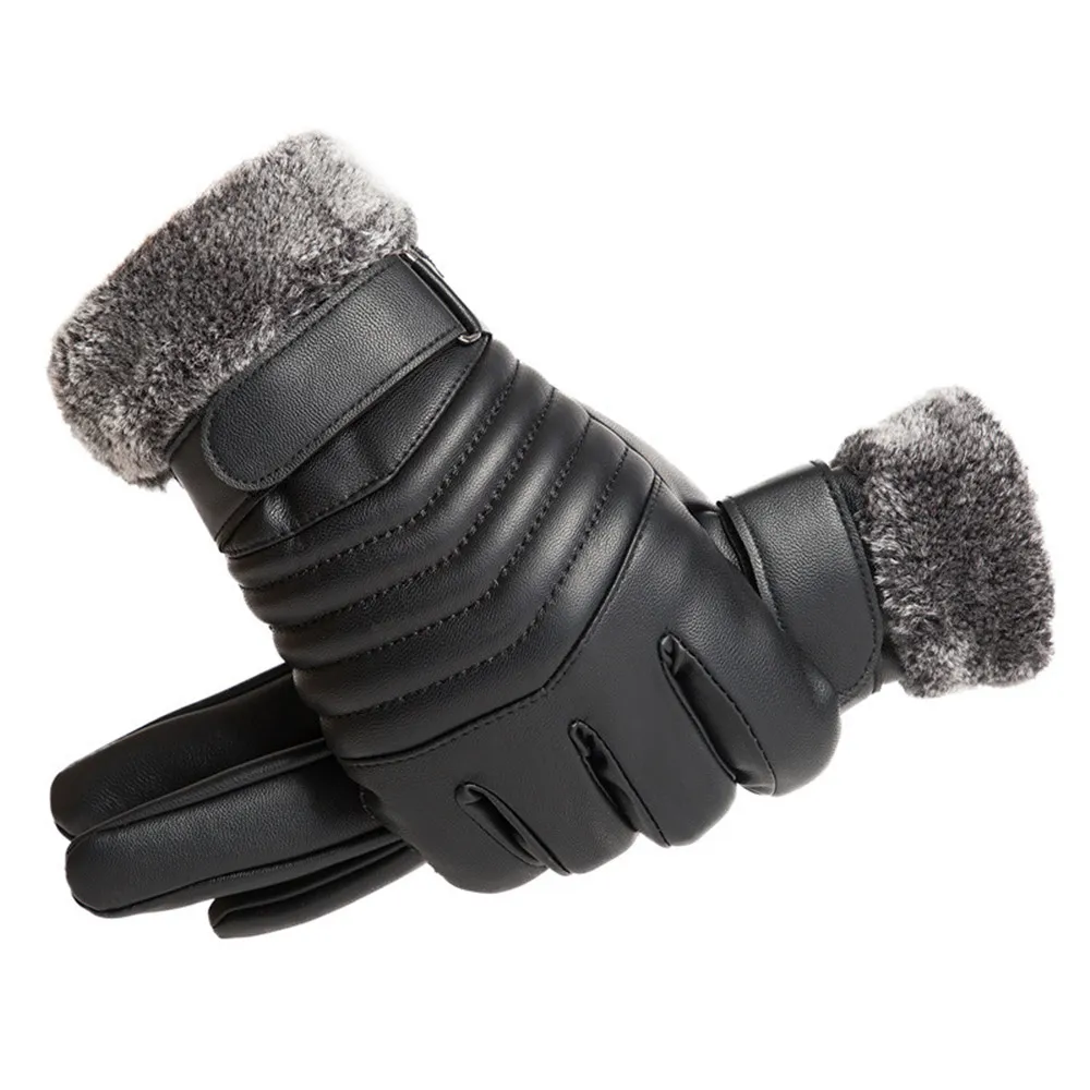 Handschoenen Winter Mannen Bon - Leather Work Winter Gloves recensie en prijs