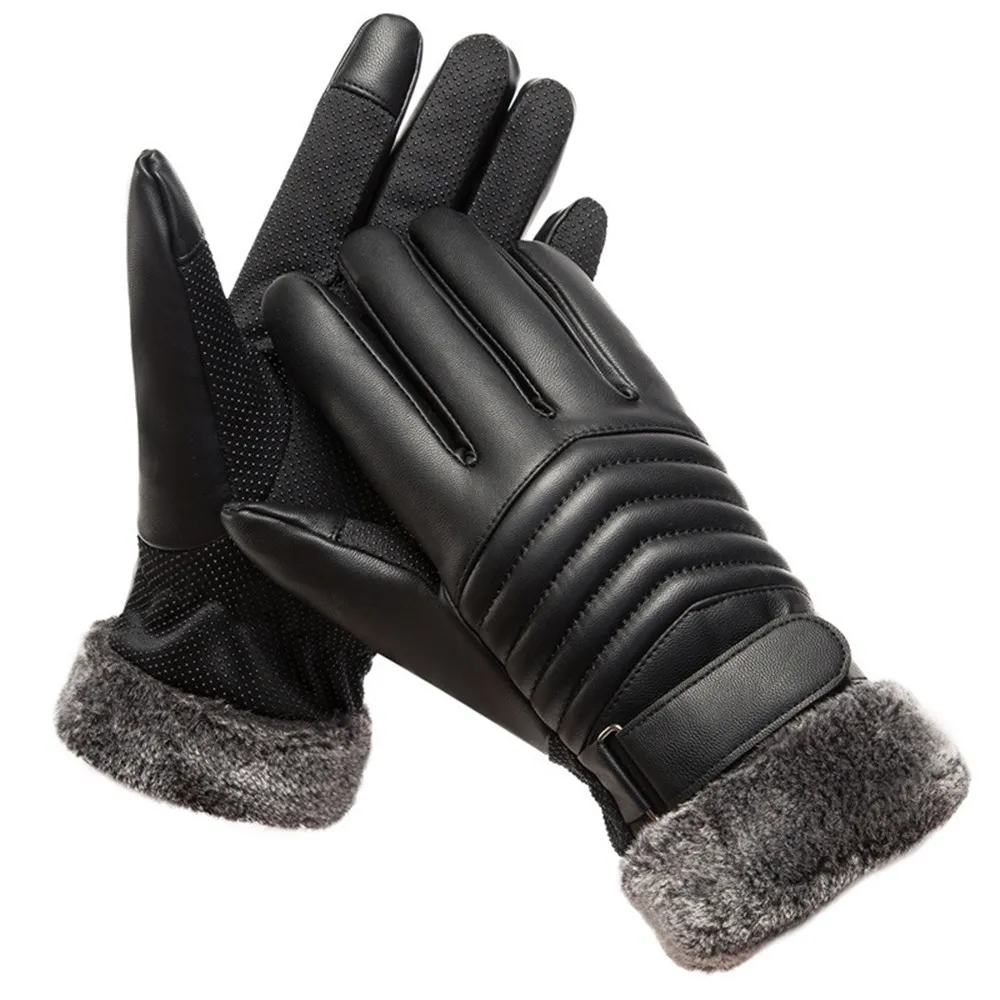 Handschoenen Winter Mannen Bon - Leather Work Winter Gloves recensie en prijs