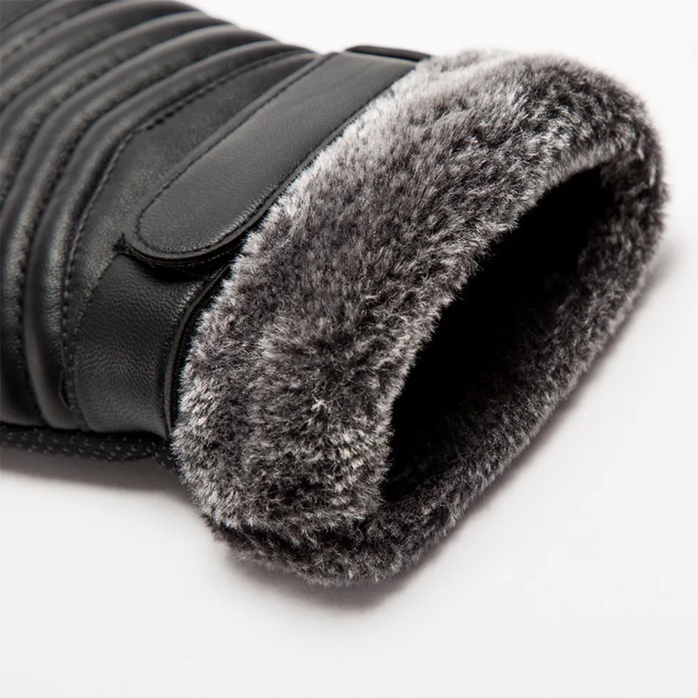 Handschoenen Winter Mannen Bon - Leather Work Winter Gloves recensie en prijs
