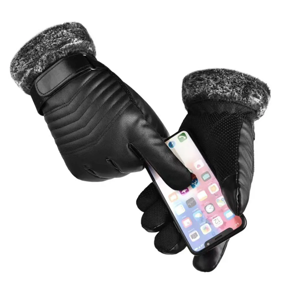 Handschoenen Winter Mannen Bon - Leather Work Winter Gloves recensie en prijs